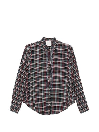 Cotton Blend Tartan Shirt - Forte Forte - Modalova