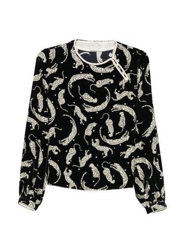 Forte Forte Printed Velvet Blouse - Forte Forte - Modalova