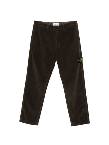 Stone Island Cotton Trousers - Stone Island - Modalova
