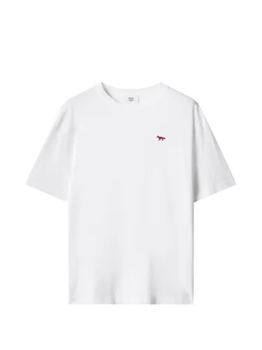 Red Profile Fox Cotton T-Shirt - MAISON KITSUNE' - Modalova