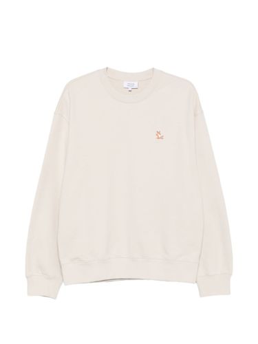 Chillax Fox Cotton Sweatshirt - MAISON KITSUNE' - Modalova