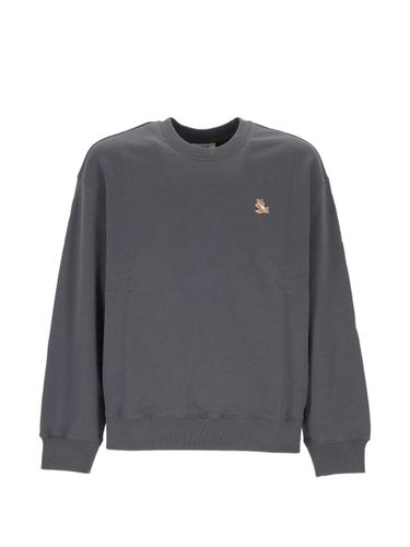 Chillax Fox Cotton Sweatshirt - MAISON KITSUNE' - Modalova