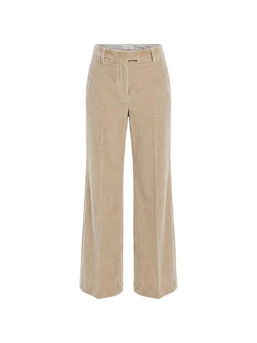 Cotton Velvet Trousers - Brunello Cucinelli - Modalova