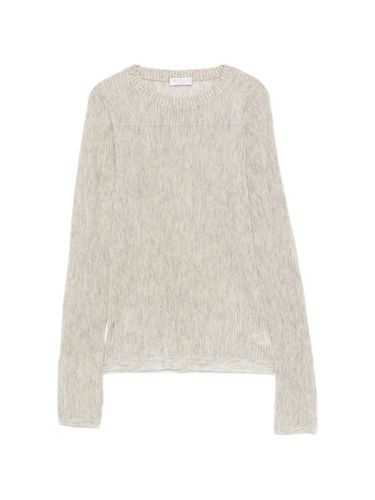 Wool And Silk Sweater - Brunello Cucinelli - Modalova