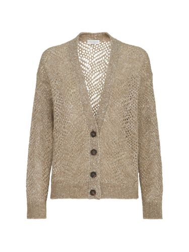 V-Necked Cardigan - Brunello Cucinelli - Modalova