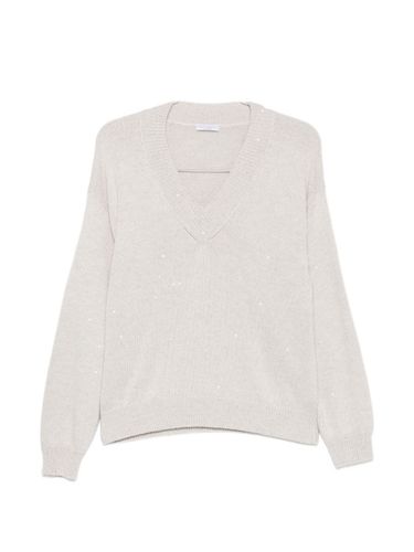 Cashmere And Silk Blend Sweater - Brunello Cucinelli - Modalova