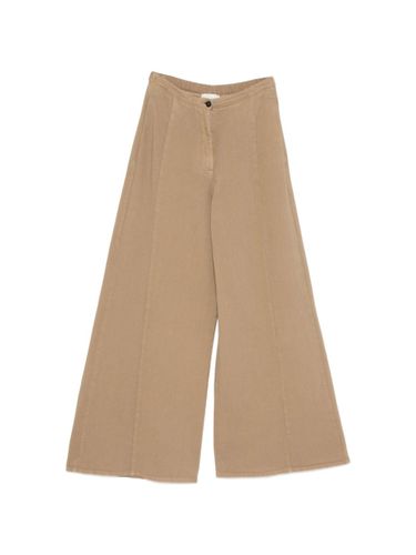 Cotton Wide-Leg Trousers - Forte Forte - Modalova