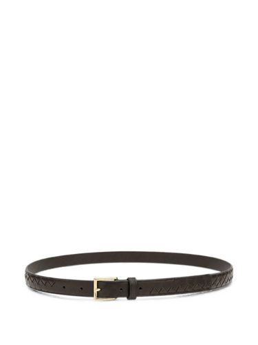 Bottega Veneta Solo Leather Belt - Bottega Veneta - Modalova