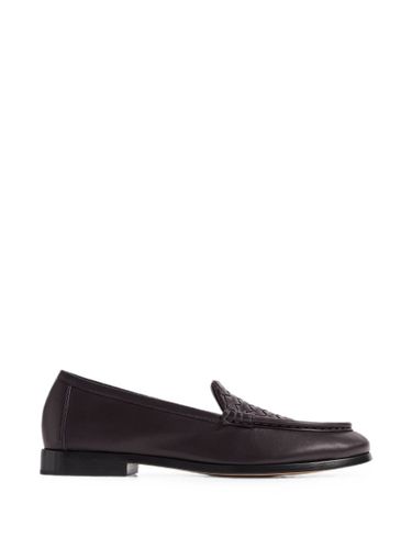 Silenzio Leather Loafers - Bottega Veneta - Modalova