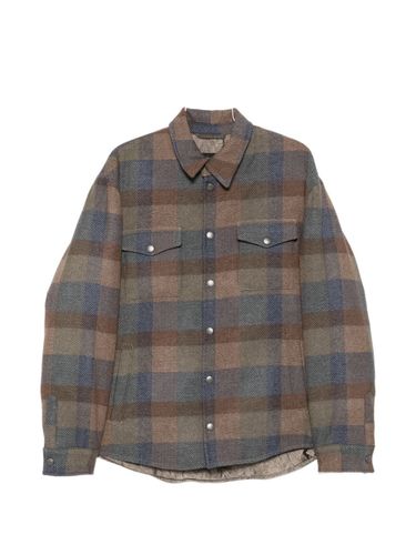 Etro Wool Checked Shirt - Etro - Modalova