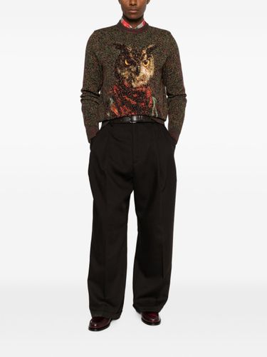 Etro Wool Blend Crewneck Sweater - Etro - Modalova