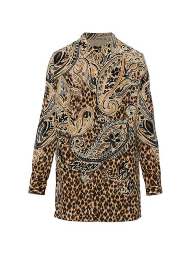Etro Printed Silk Shirt - Etro - Modalova