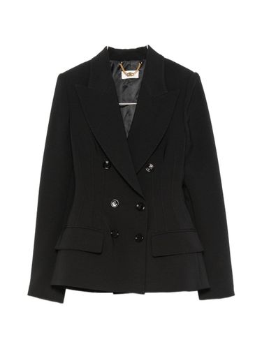 Double-Breasted Jacket - Elisabetta Franchi - Modalova