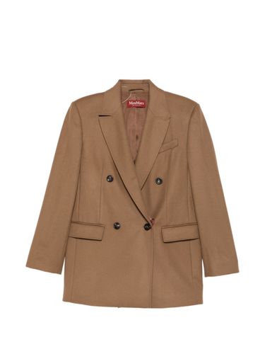 Wool Double-Breasted Jacket By - Max Mara - Modalova