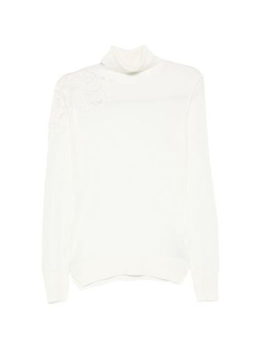 Wool Turtle-Neck Sweater - Ermanno Scervino - Modalova