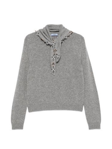 Prada Cashmere Crewneck Sweater - Prada - Modalova