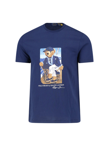 Custom Slim Fit Polo Bear T-Shirt - POLO RALPH LAUREN - Modalova