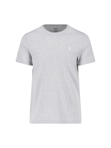 Logo-Embroidered Crewneck T-Shirt - POLO RALPH LAUREN - Modalova