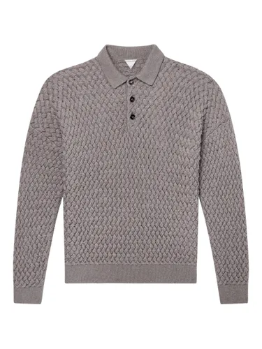 Bottega Veneta Wool Polo Shirt - Bottega Veneta - Modalova