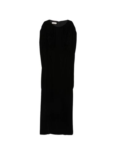 ALBERTA FERRETTI Velvet Long Dress - ALBERTA FERRETTI - Modalova