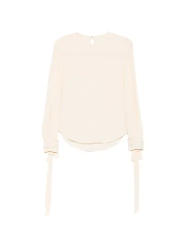 Crepe De Chine Blouse - ALBERTA FERRETTI - Modalova