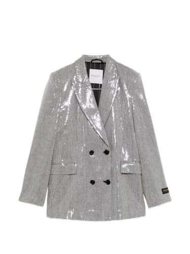 Sequined Double-Breasted Jacket - ERMANNO - Modalova