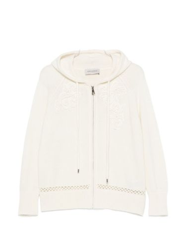 ERMANNO Wool And Cashmere Hoodie - ERMANNO - Modalova