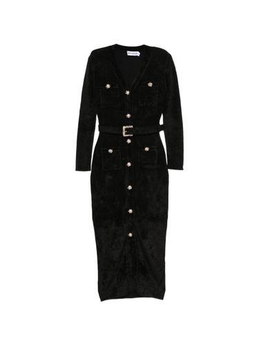 SELF PORTRAIT Chenille Long Dress - SELF PORTRAIT - Modalova