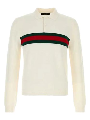 Gucci Cashmere Polo Shirt - Gucci - Modalova