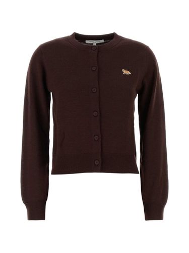 Baby Fox Wool Cardigan - MAISON KITSUNE' - Modalova