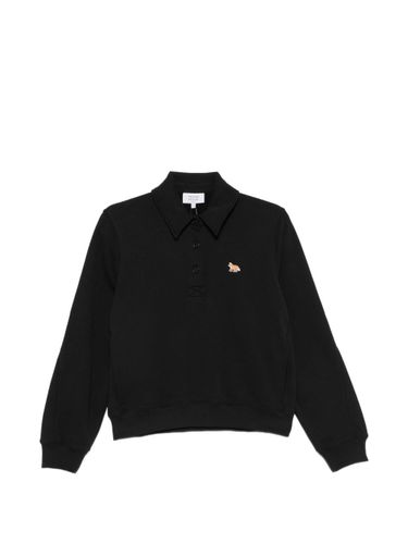 Baby Fox Cotton Polo Sweatshirt - MAISON KITSUNE' - Modalova