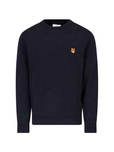 Fox Head Cotton Sweatshirt - MAISON KITSUNE' - Modalova