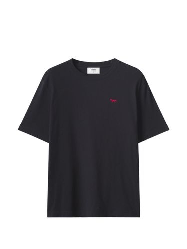 Red Profile Fox Cotton T-Shirt - MAISON KITSUNE' - Modalova