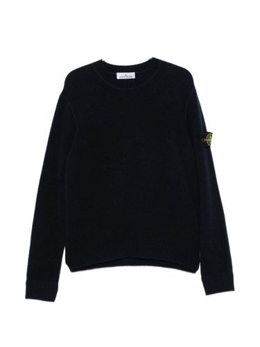 Stone Island Wool Crewneck Sweater - Stone Island - Modalova
