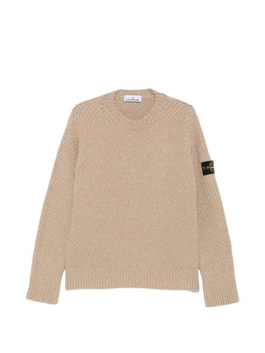 Logo Wool Sweater - Stone Island - Modalova
