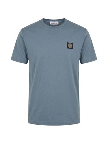 Stone Island Logo Cotton T-Shirt - Stone Island - Modalova