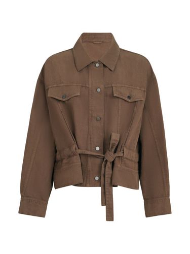 Linen Cropped Jacket - Brunello Cucinelli - Modalova