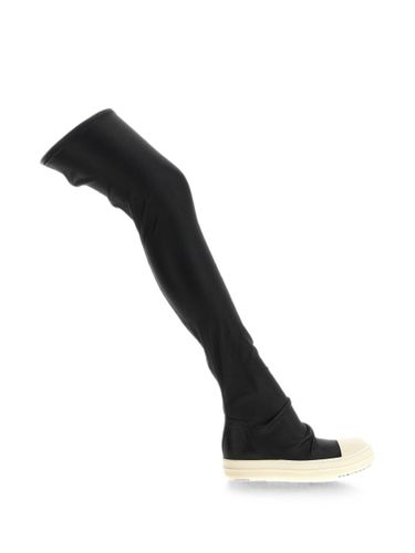 Rick Owens Leather Boots - Rick Owens - Modalova