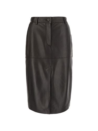Parosh Leather Trousers - Parosh - Modalova