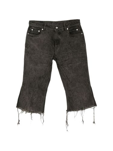 Denim Slim Bermuda Shorts - Rick Owens - Modalova