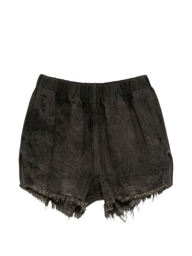 Rick Owens Denim Cotton Shorts - Rick Owens - Modalova