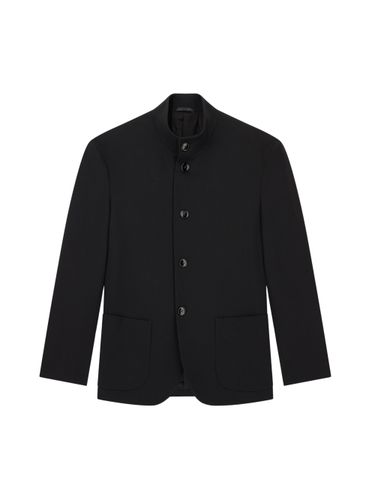 Blazer One Shot Regular Fit In Pure Virgin Wool Crepe - Giorgio Armani - Modalova