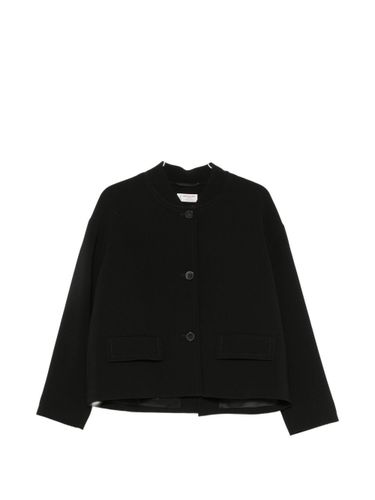 Button-Fastening Flap-Pocket Jacket - Alberto Biani - Modalova
