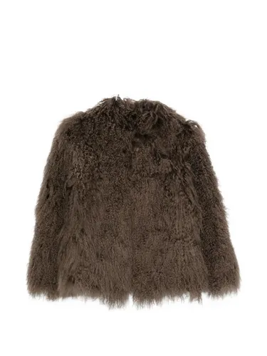 Shearling-Effect Jacket - MARTHA LOUIS - Modalova