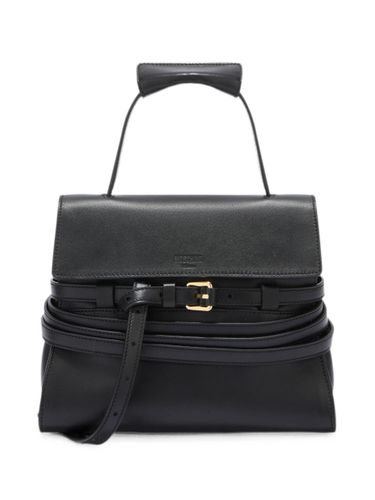 Tie Me Leather Handbag - Moschino - Modalova