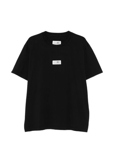 Logo Cotton T-Shirt - MM6 Maison Margiela - Modalova