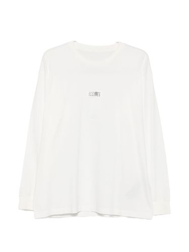 MM6 Maison Margiela Cotton T-Shirt - MM6 Maison Margiela - Modalova