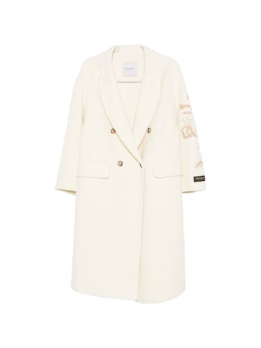 ERMANNO Wool Double-Breasted Coat - ERMANNO - Modalova