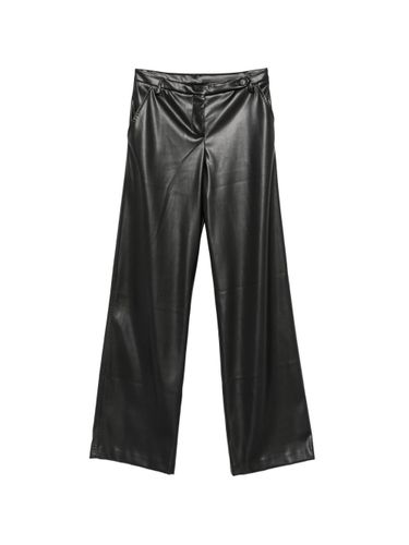 ERMANNO Faux Leather Trousers - ERMANNO - Modalova