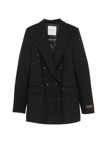 ERMANNO Wool Double-Breasted Jacket - ERMANNO - Modalova